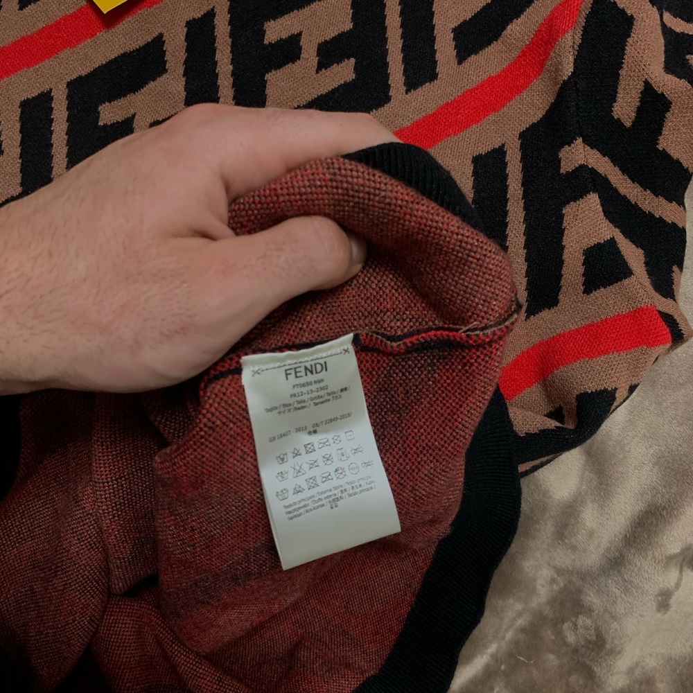 This a Large Fendi sweater. Dead stock never worn